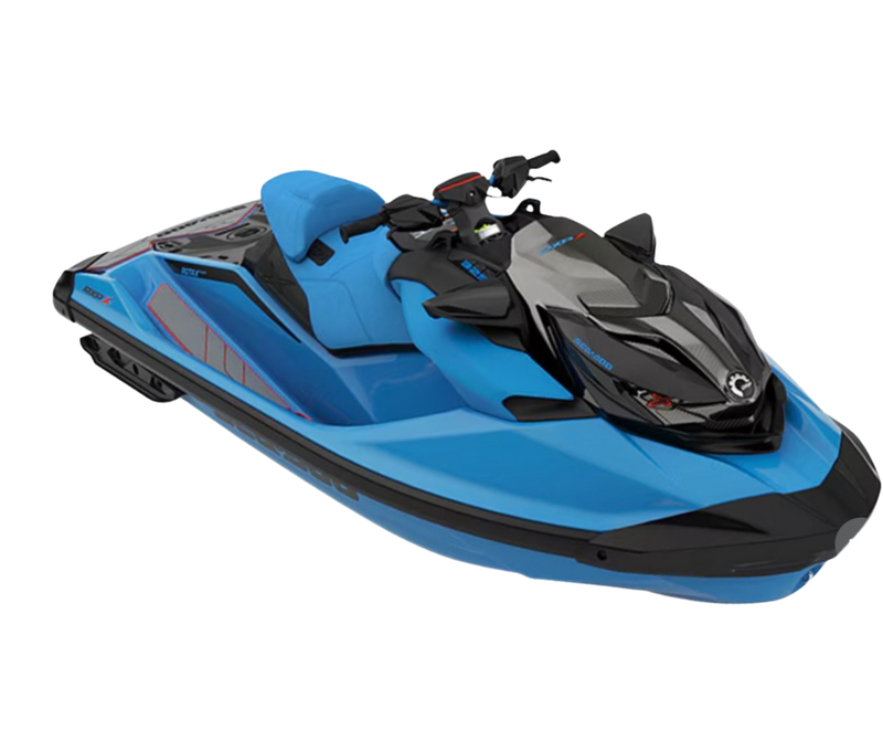 SEA DOO RXP-X RS 325 (Tech) - 10.25 in. Touchscreen Display - Gulfstream Blue Premium - 2026
