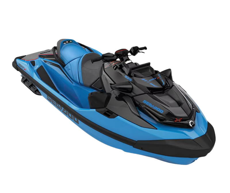 SEA DOO RXT-X RS 325 (Tech Package) - 10.25 in. Touchscreen Display - Gulfstream Blue Premium - 2026